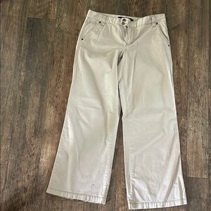 Calvin Klein Jeans Tan Chinos Wide Leg
